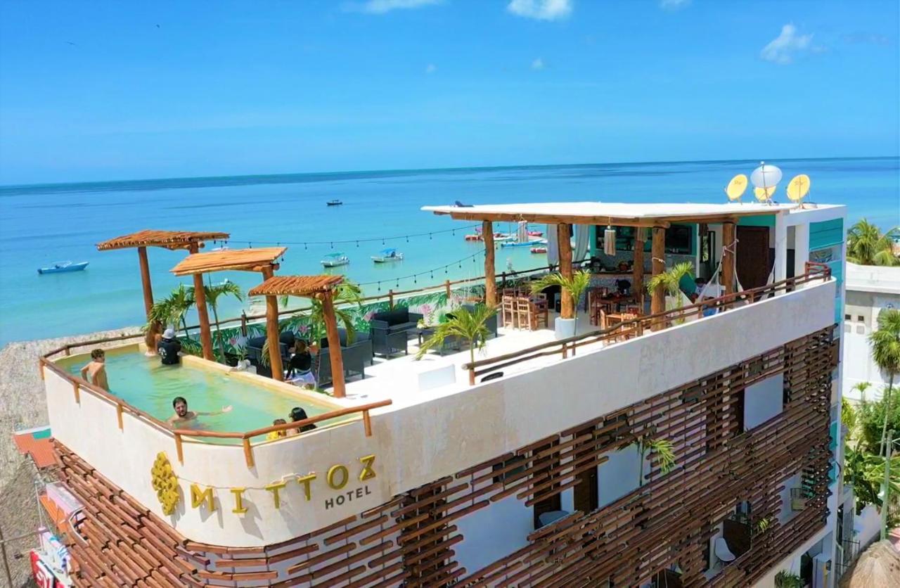 Hotel Mittoz Holbox Bagian luar foto