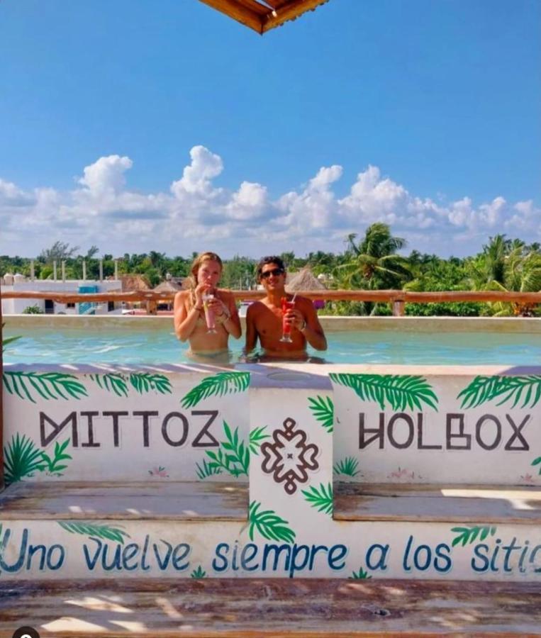 Hotel Mittoz Holbox Bagian luar foto